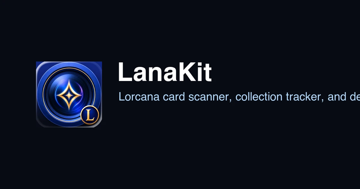LanaKit — Disney Lorcana